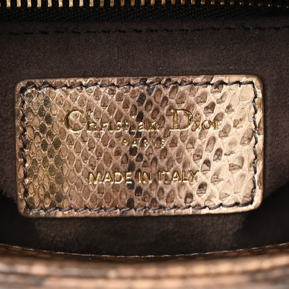 Christian Dior Snakeskin Mini Lady Dior Beige Multicolor 6 of 13