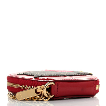 Louis Vuitton Vernis Animania Lapin Bunny Round Coin Purse Pomme D'Amour 4 of 7