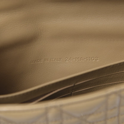Christian Dior Patent Cannage New Lock Pouch Beige 6 of 11