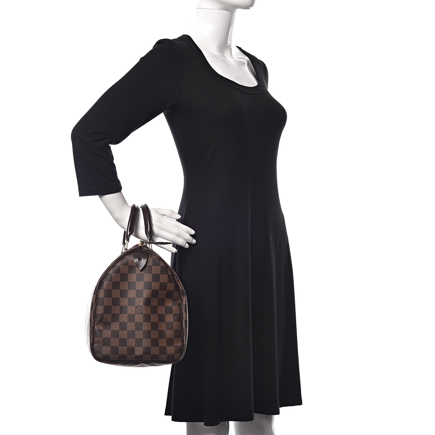 Louis Vuitton Damier Ebene Speedy 35 2 of 10