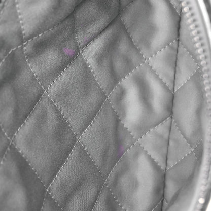 Chanel Metallic Calfskin Quilted Small Chanel 22 Silver 12 of 13