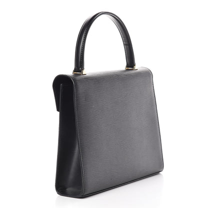 Louis Vuitton Epi Malesherbes Black 3 of 13