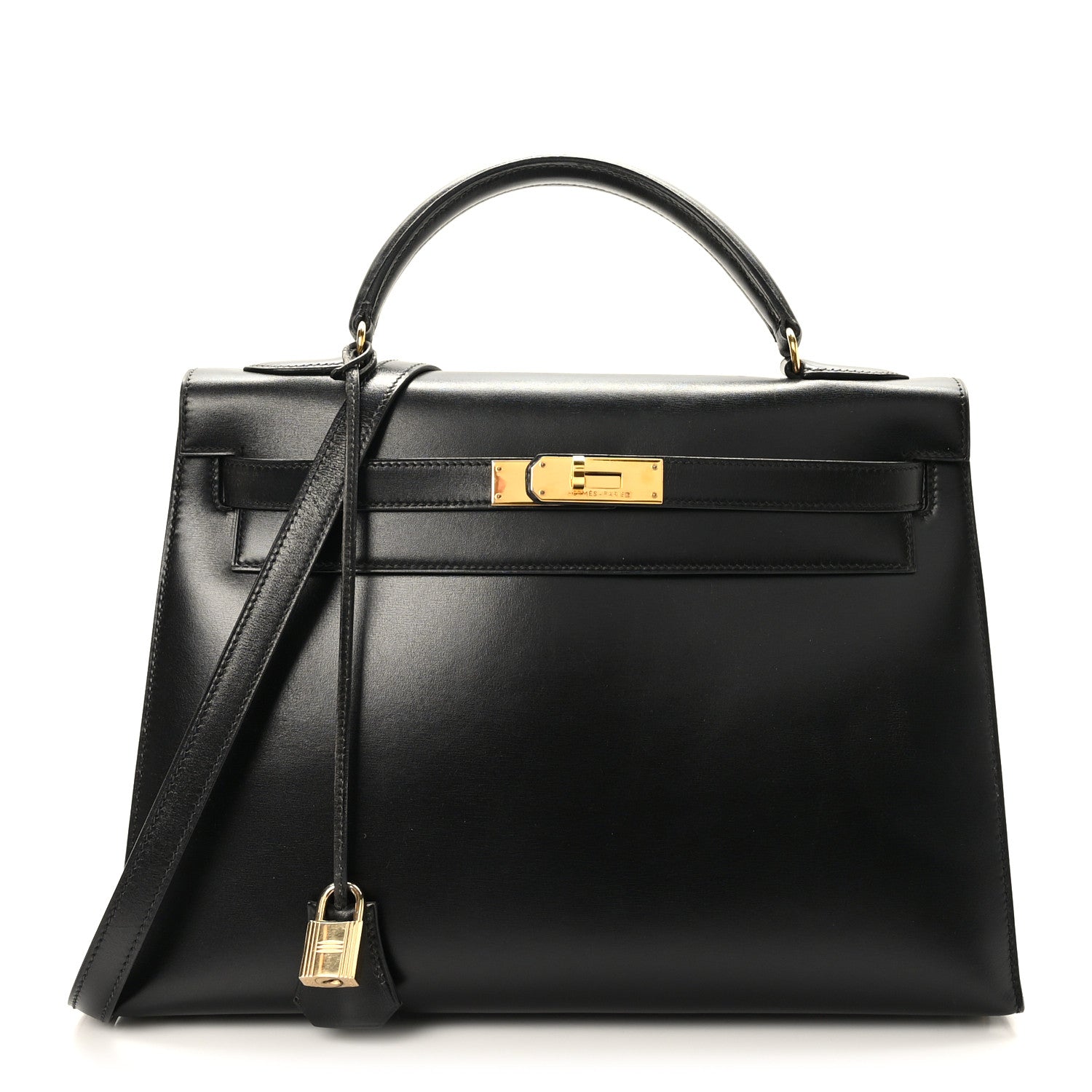 Hermes Box Kelly Sellier 32 Black 1 of 9