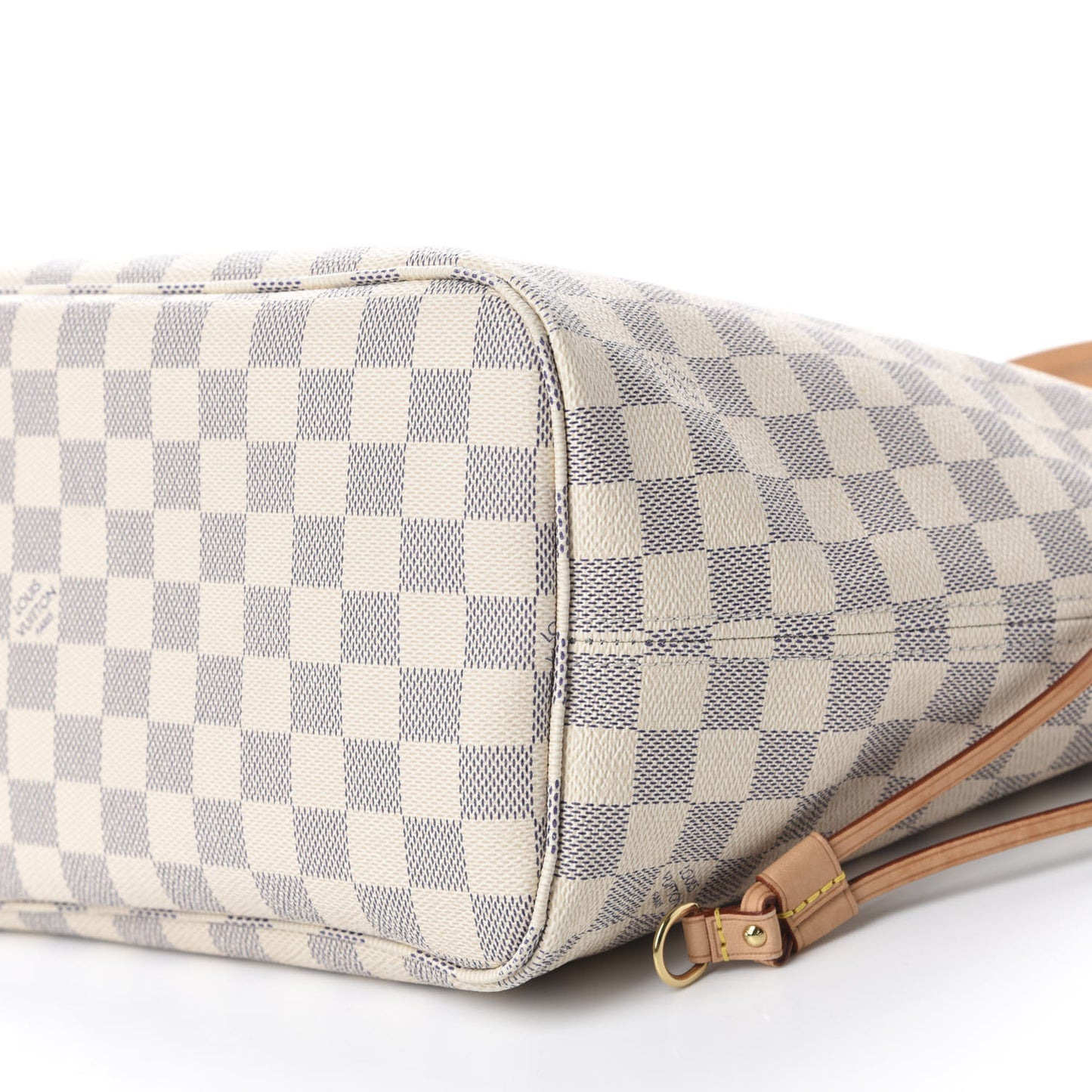 Damier Azur Neo Neverfull MM Rose Ballerine