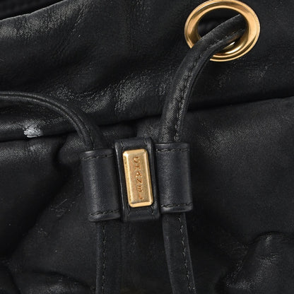 Chanel Iridescent Calfskin Quilted Chesterfield Backpack Black 7 of 11