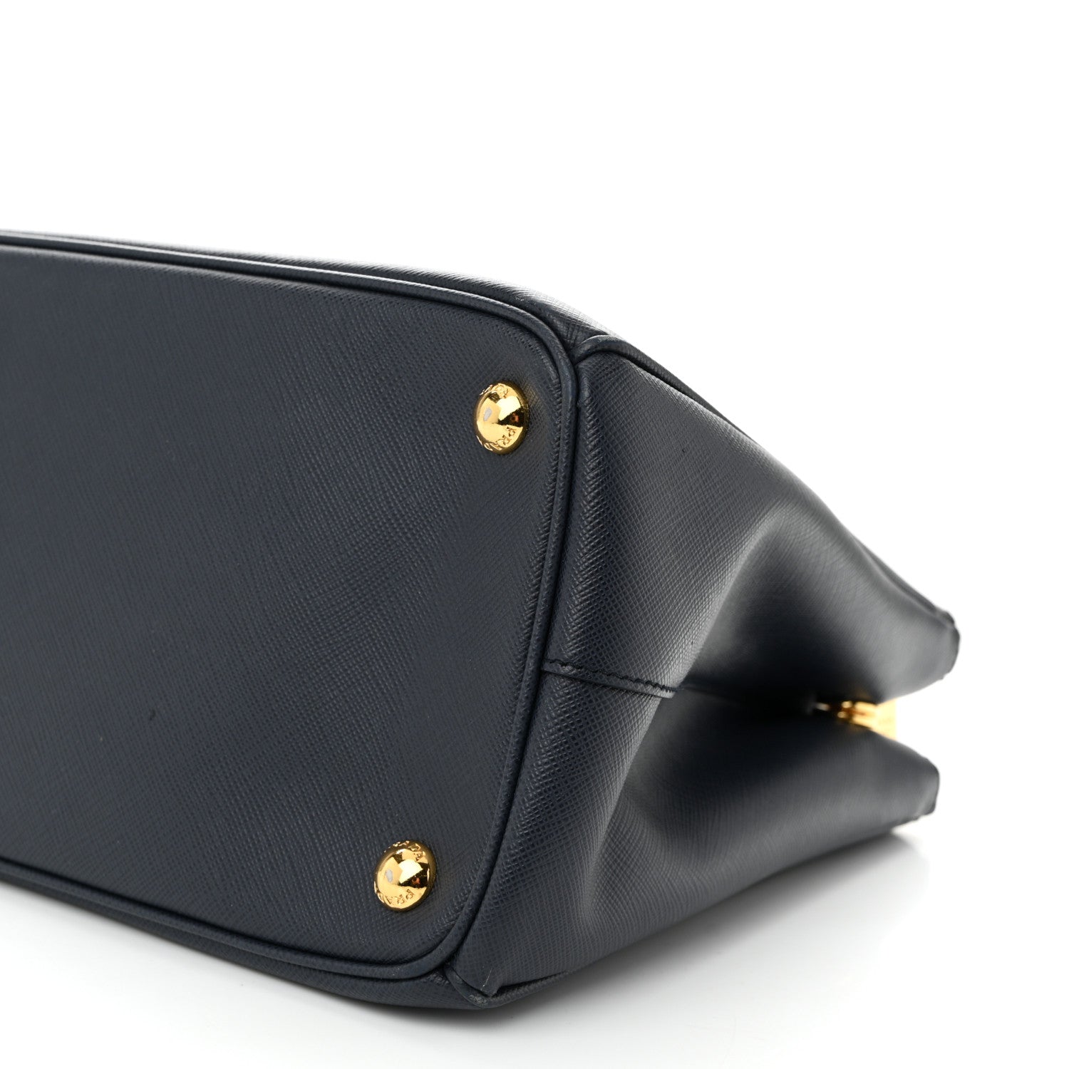 Prada Saffiano Small Galleria Double Zip Tote Baltico 11 of 14