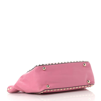 Valentino Garavani Vitello Small Rockstud Tote Ninphea 3 of 20