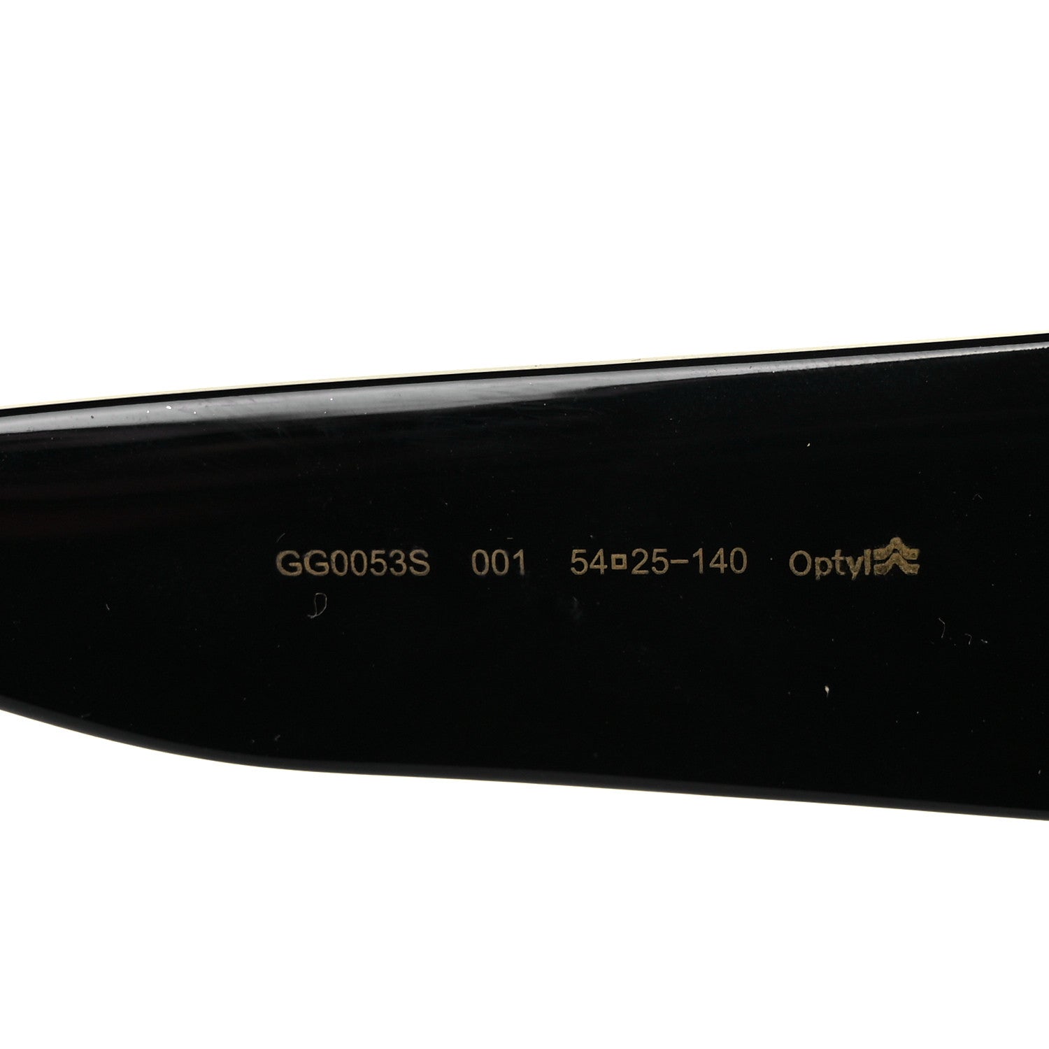 Gucci Acetate Square Frame Sunglasses GG0053S Black 6 of 8