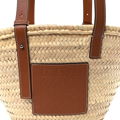 Loewe Raffia Basket Tote Bag Natural Tan 7 of 11