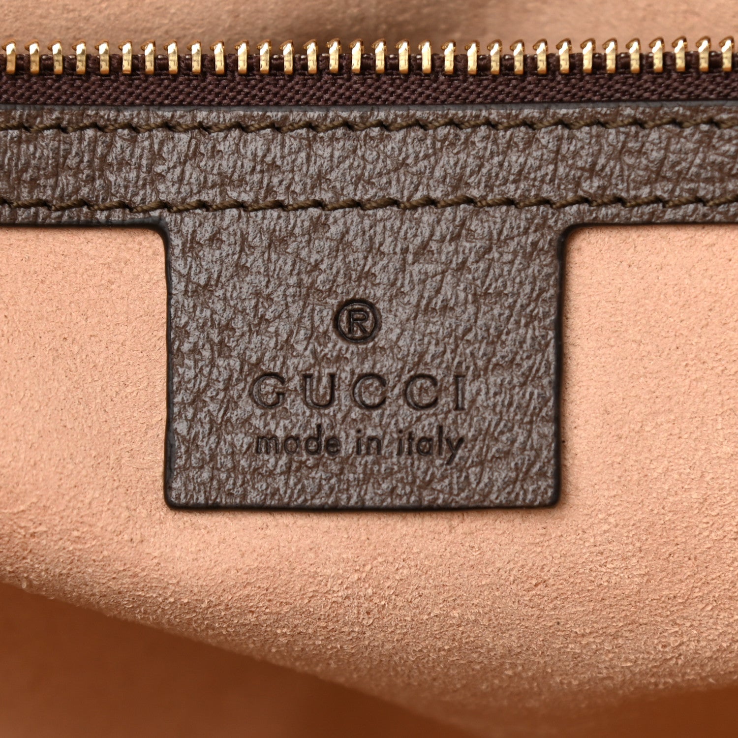 Gucci GG Supreme Monogram Web Medium Ophidia Boston Brown 6 of 10