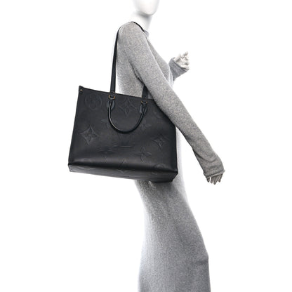 Louis Vuitton Empreinte Monogram Giant Onthego GM Black 2 of 11