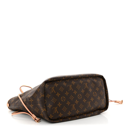 Louis Vuitton Monogram Inside Out Neverfull Bandouliere MM Rouge Sari 4 of 9