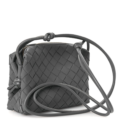 Bottega Veneta Nappa Intrecciato Mini Loop Camera Bag Thunder 3 of 9