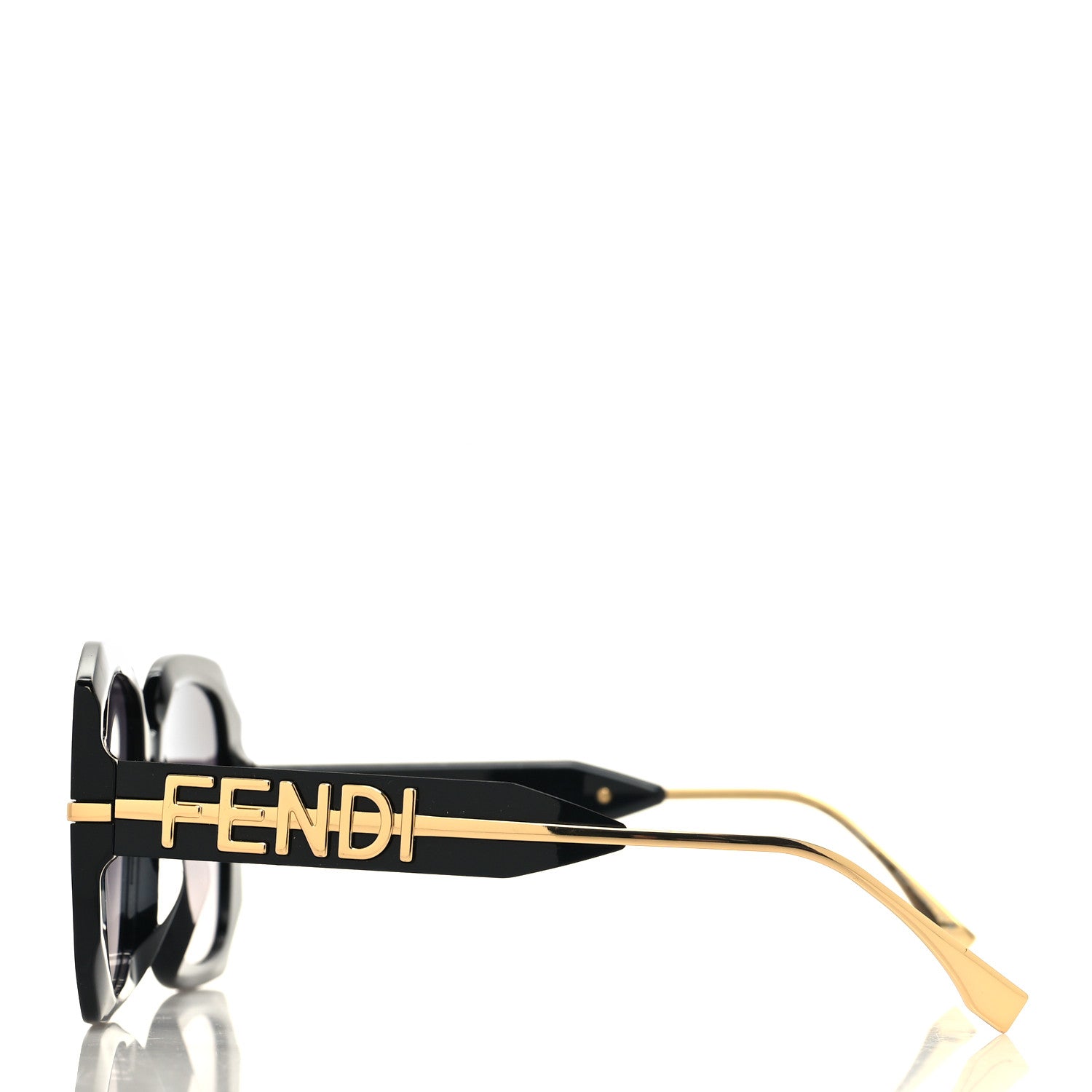 Fendi Acetate Fendigraphy Sunglasses FE40065F Black 3 of 7