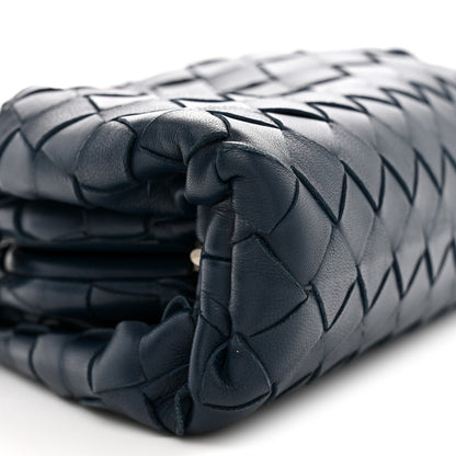 Bottega Veneta Nappa Intrecciato The Mini Pouch  Deep Blue 9 of 12