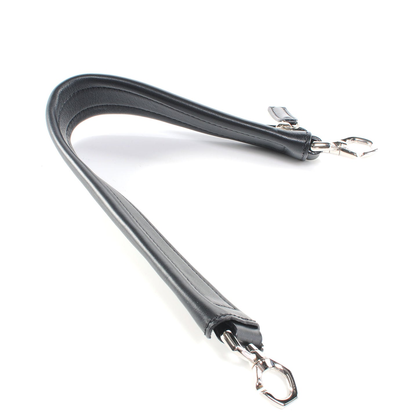 Leather 3D Stud Medium Nightingale Black