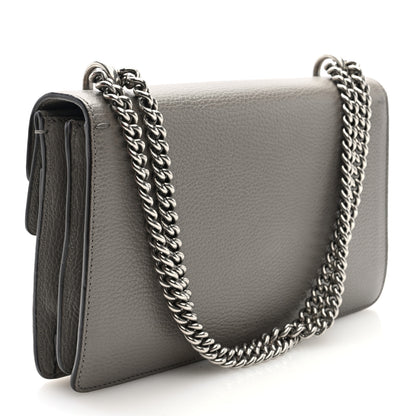 Gucci Pebbled Calfskin Small Dionysus Shoulder Bag Dusty Grey 3 of 10