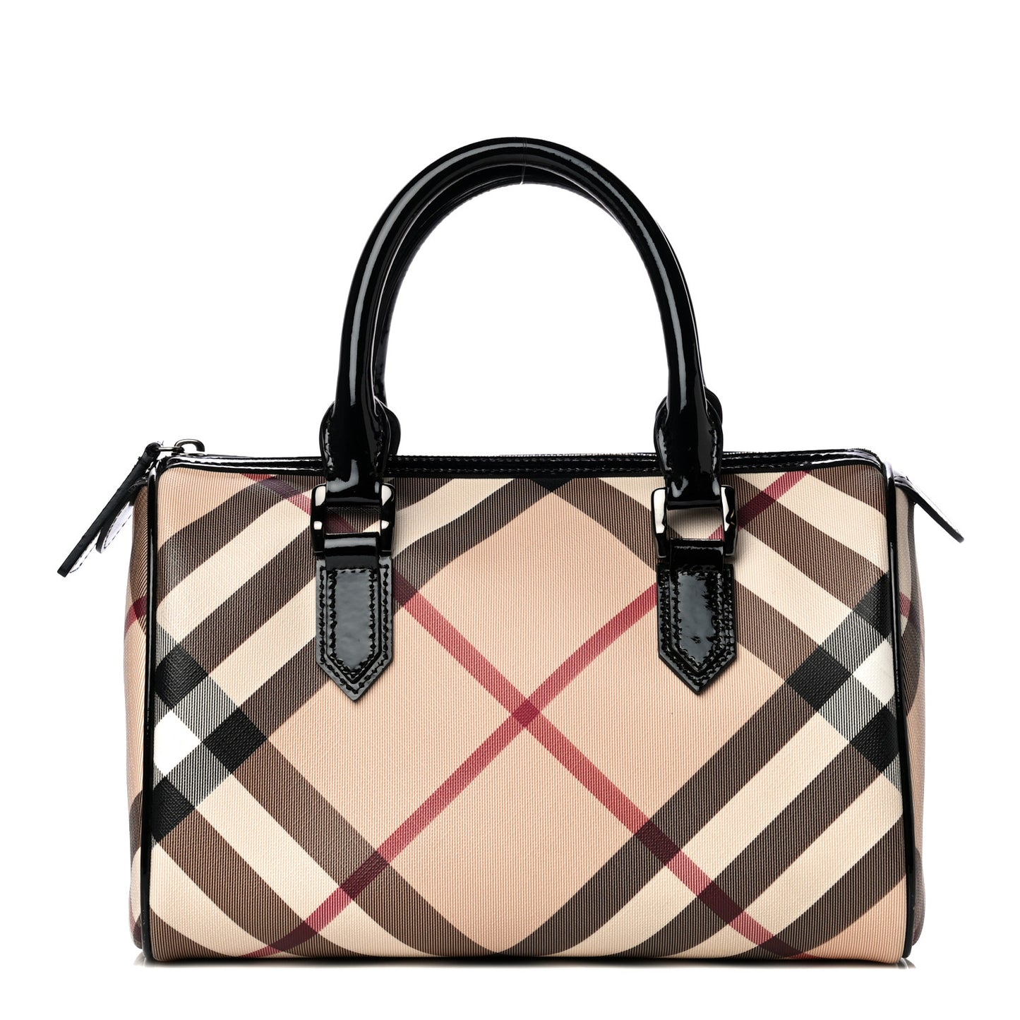 Nova Check Small Chester Bowling Bag Black