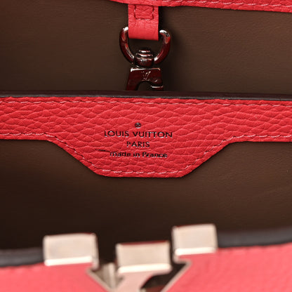 Louis Vuitton Taurillon Capucines BB Rose Litchi 6 of 17