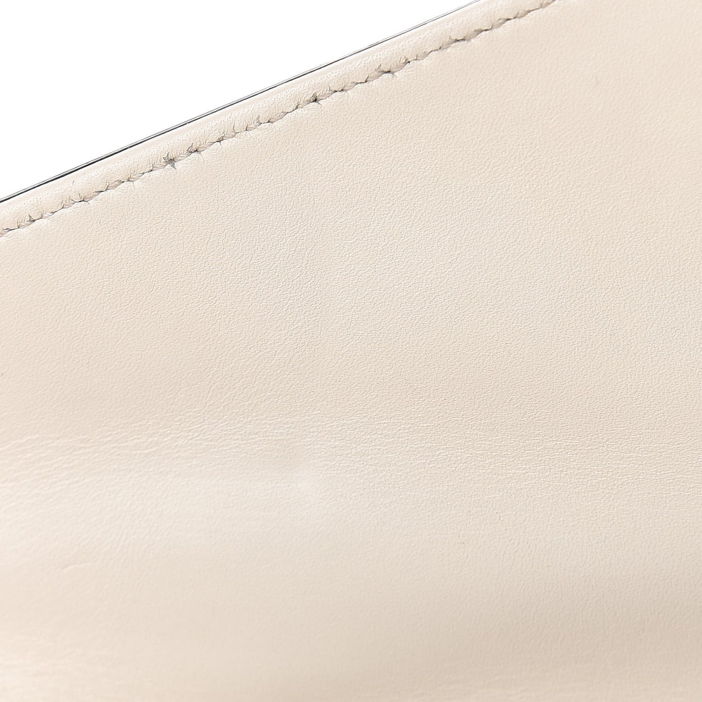 Nappa Pearl Studded Mini Queen Margaret Broadway Shoulder Bag Mystic White