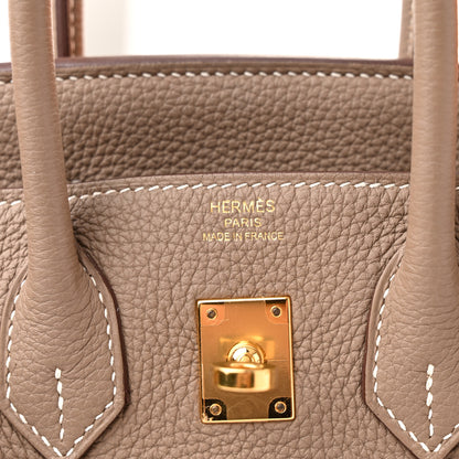 Hermes Togo Birkin 25 Etoupe 6 of 12