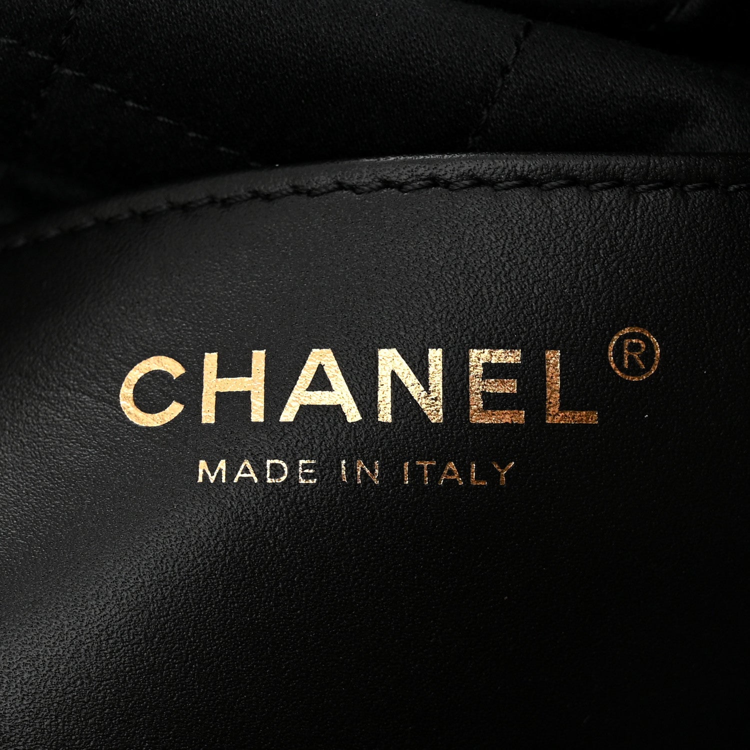 Chanel Shiny Crumpled Calfskin Quilted Pearl Mini Chanel 22 Black 6 of 11