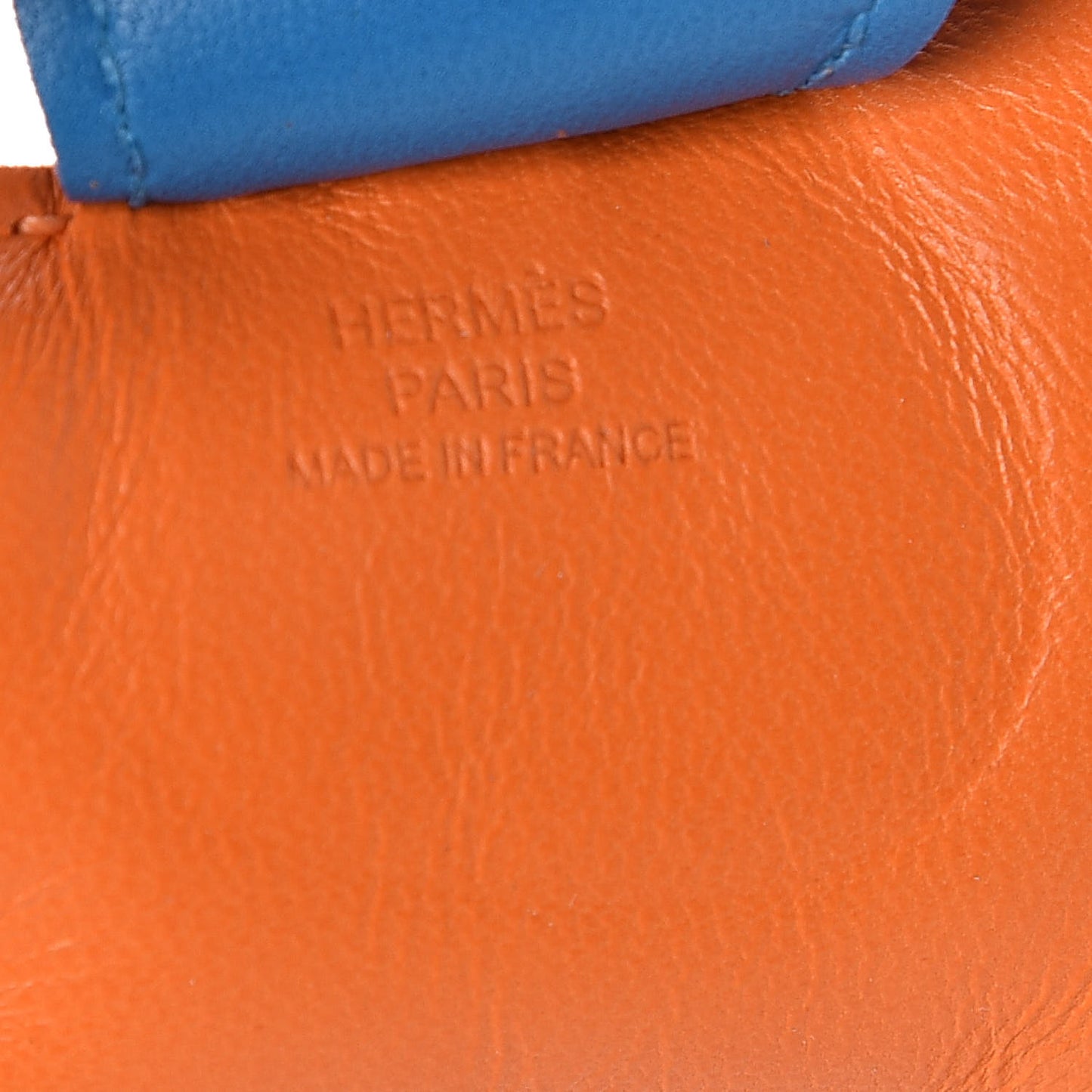 Milo Lambskin Grigri Rodeo Horse Bag Charm MM Orange Bleu Zanzibar Rose Azalee