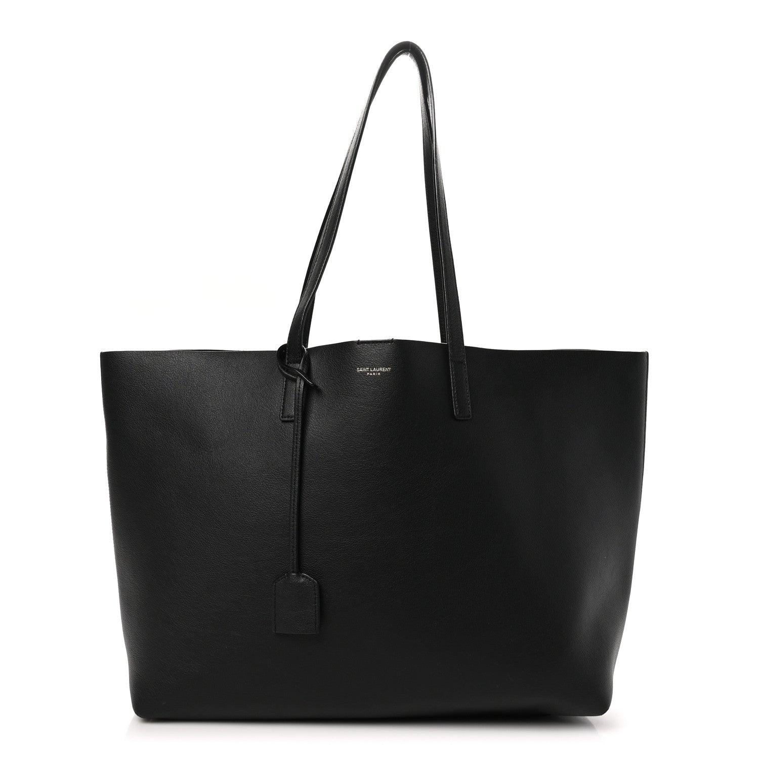 Saint Laurent Calfskin Large Shopping Tote Black 1 of 12