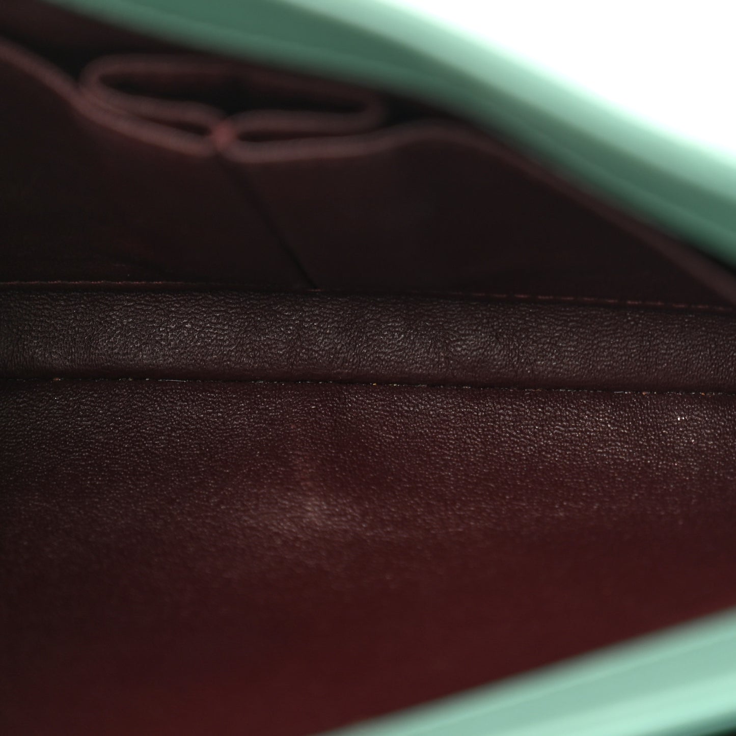 Lambskin Quilted Small Trendy CC Flap Dual Handle Bag Green