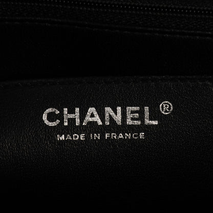 Chanel Caviar Quilted Jumbo Single Flap Black 7 of 8