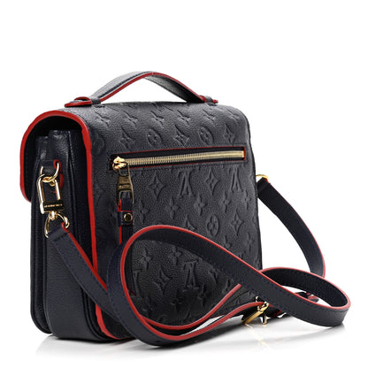 Louis Vuitton Empreinte Pochette Metis Marine Rouge 2 of 10