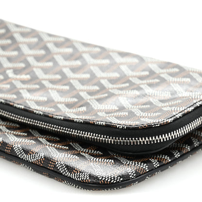 Goyard Goyardine Sainte Marie Soft Clutch Black 10 of 12