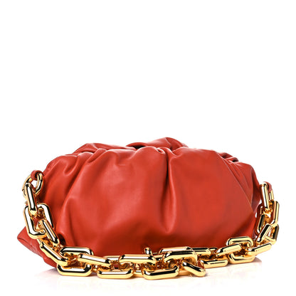 Bottega Veneta Calfskin The Pouch Chain Maple 3 of 9