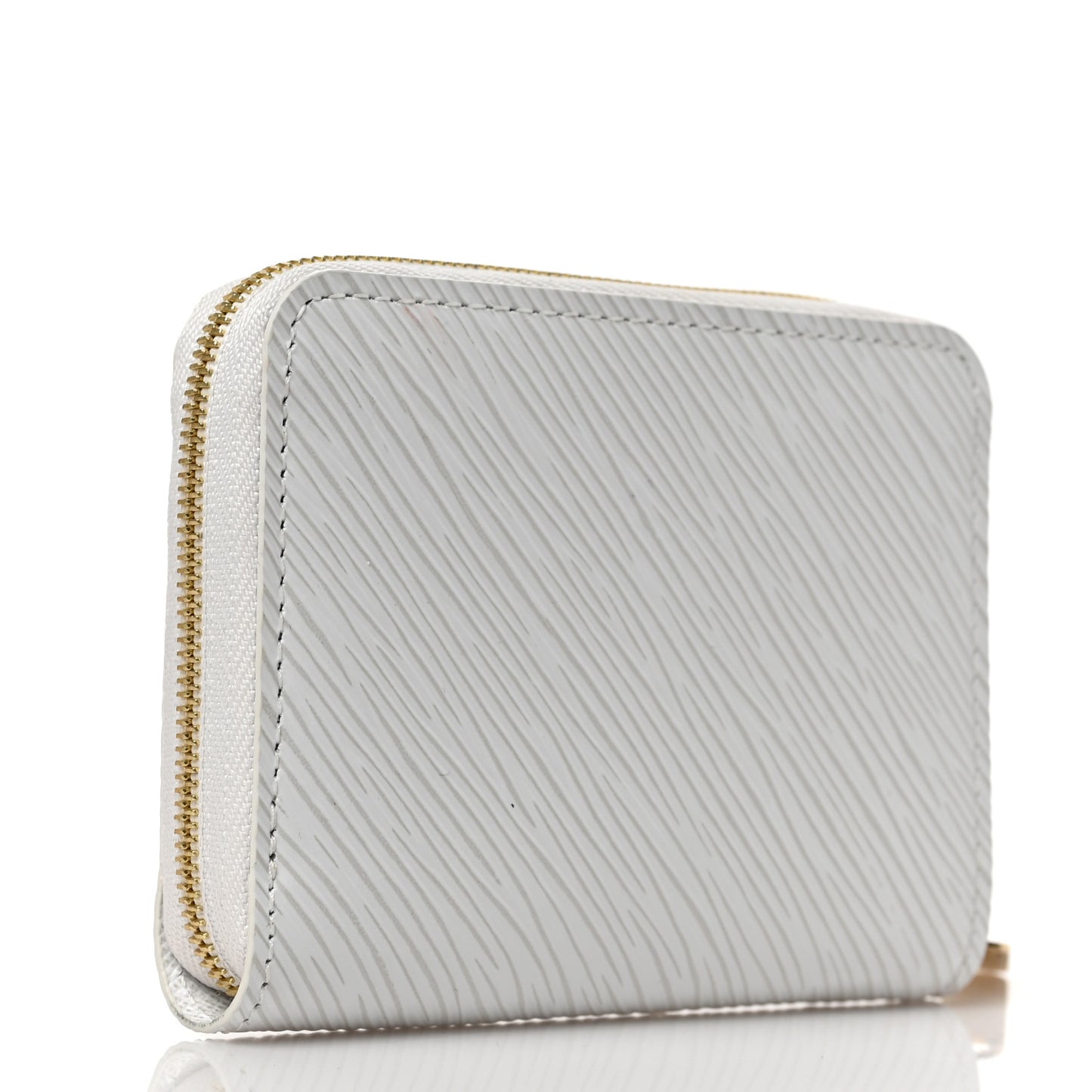 Epi Love Lock Zippy Coin Purse White