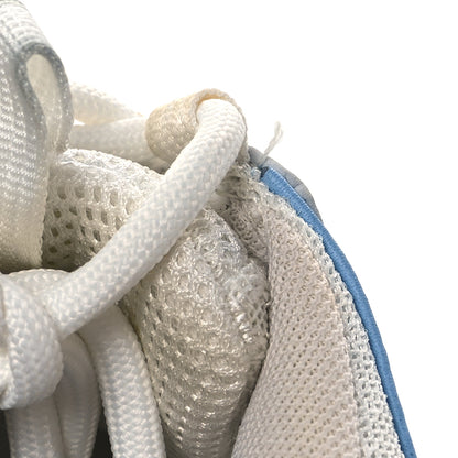 Balenciaga Fabric Mesh Clear Sole Womens Triple S Sneakers 37 Light Blue Grey Lilac White 11 of 13