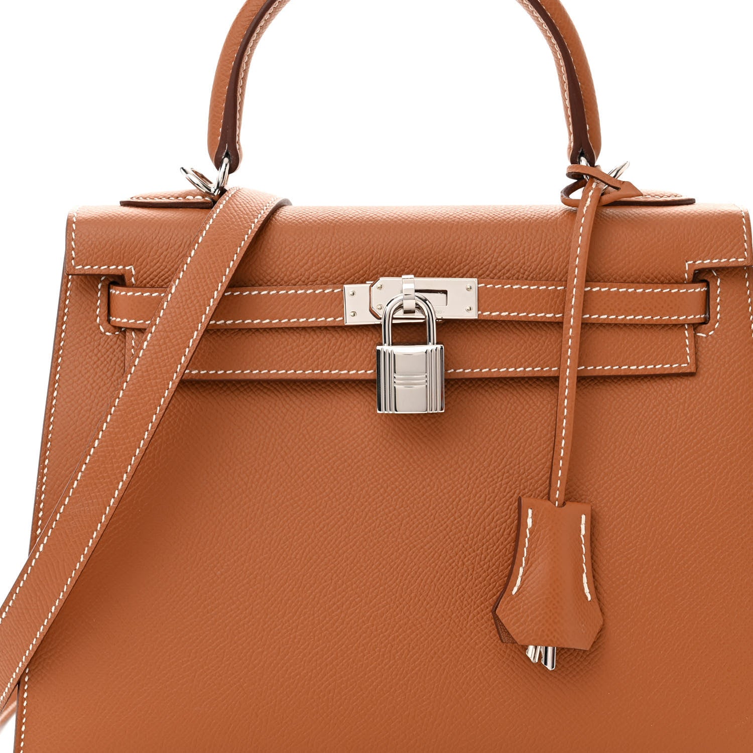 Hermes Epsom Kelly Sellier 25 Gold 8 of 11