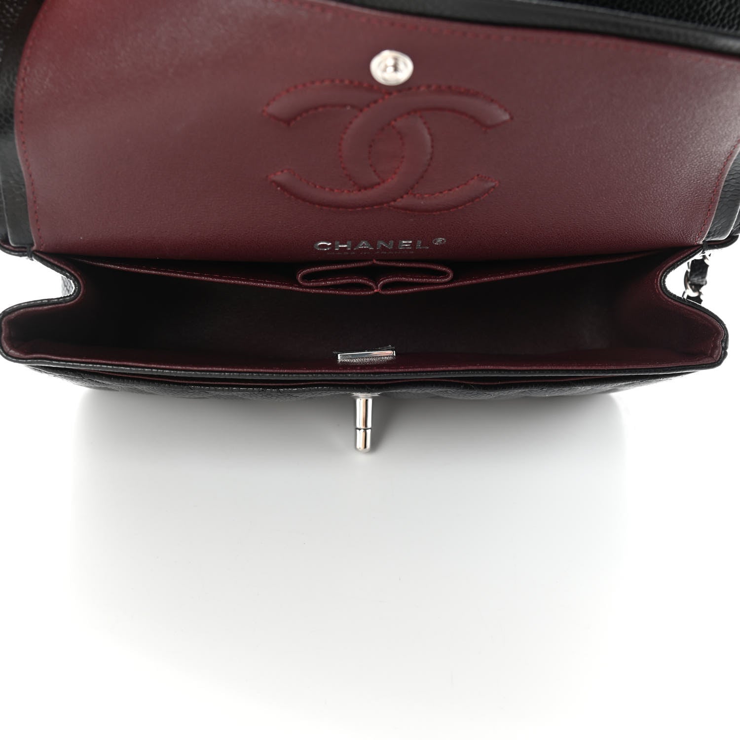 Chanel Caviar Quilted Small Double Flap Black 4 of 4