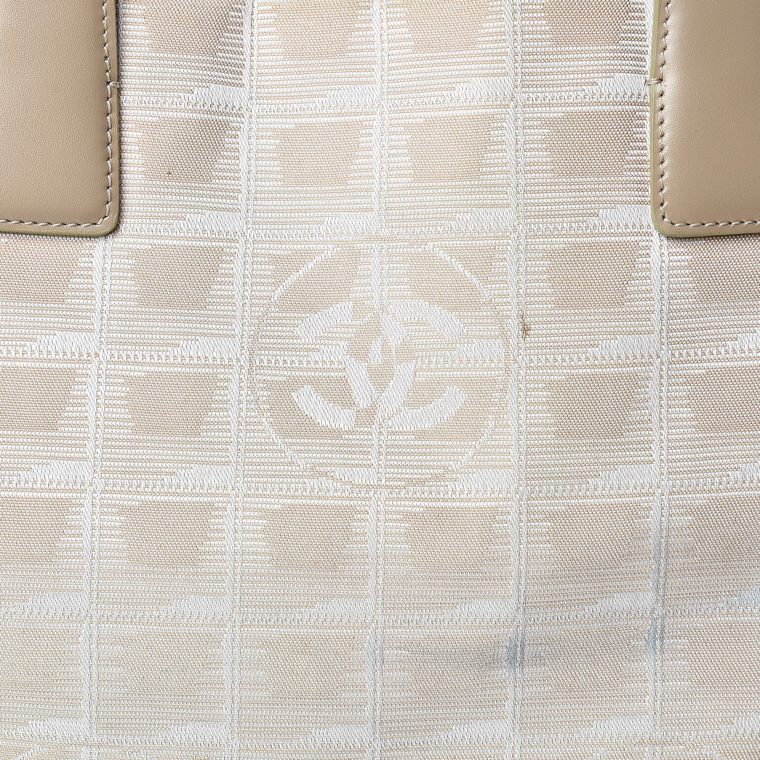 Chanel Nylon Medium Travel Tote Beige 8 of 24