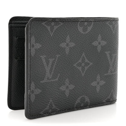 Louis Vuitton Monogram Eclipse Multiple Wallet 3 of 12