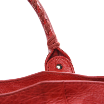 Balenciaga Agneau Giant 21 Silver Hardware City Rouge Coquelicot 12 of 17