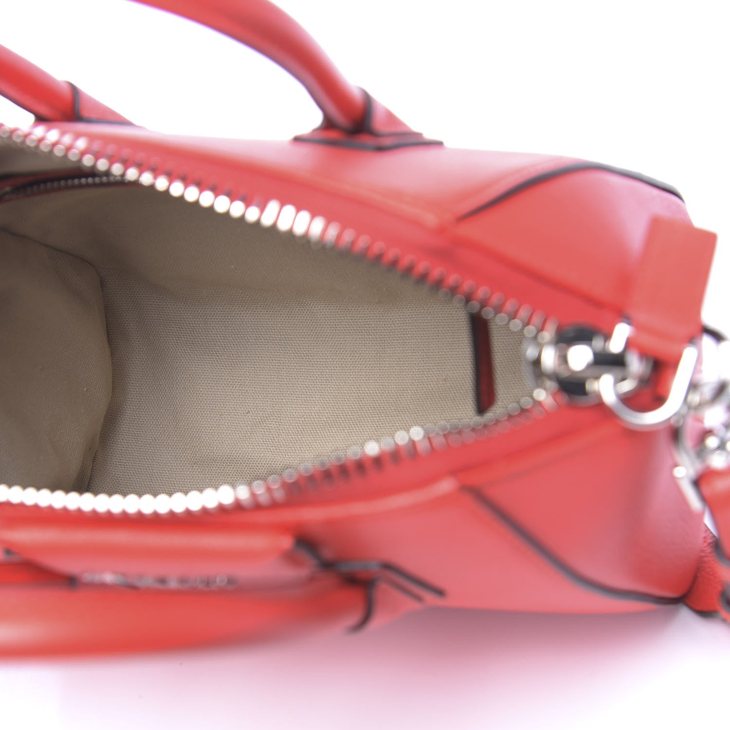 Givenchy Sugar Goatskin Mini Antigona Red 5 of 10