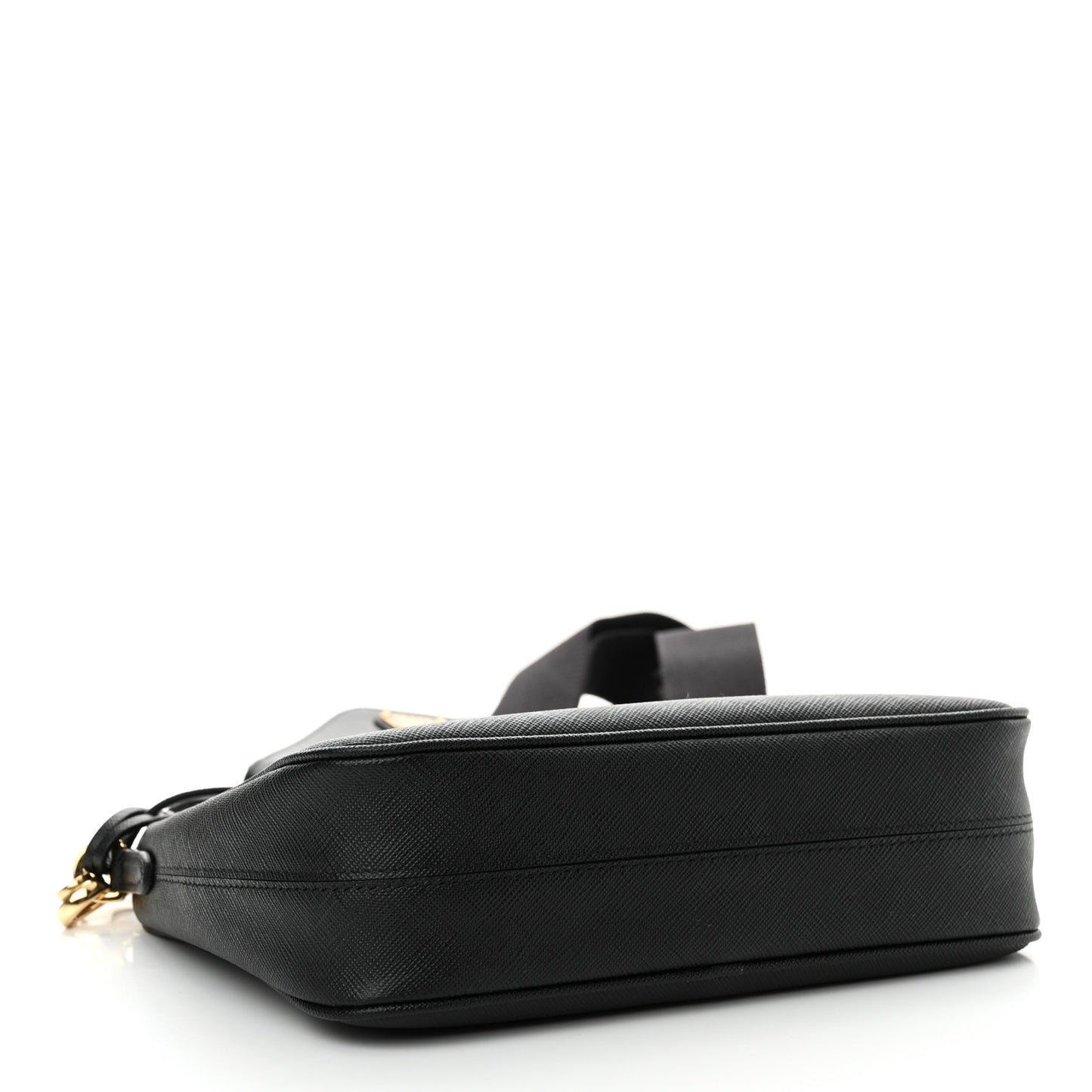 Saffiano Lux Re-Edition 2005 Shoulder Bag Black