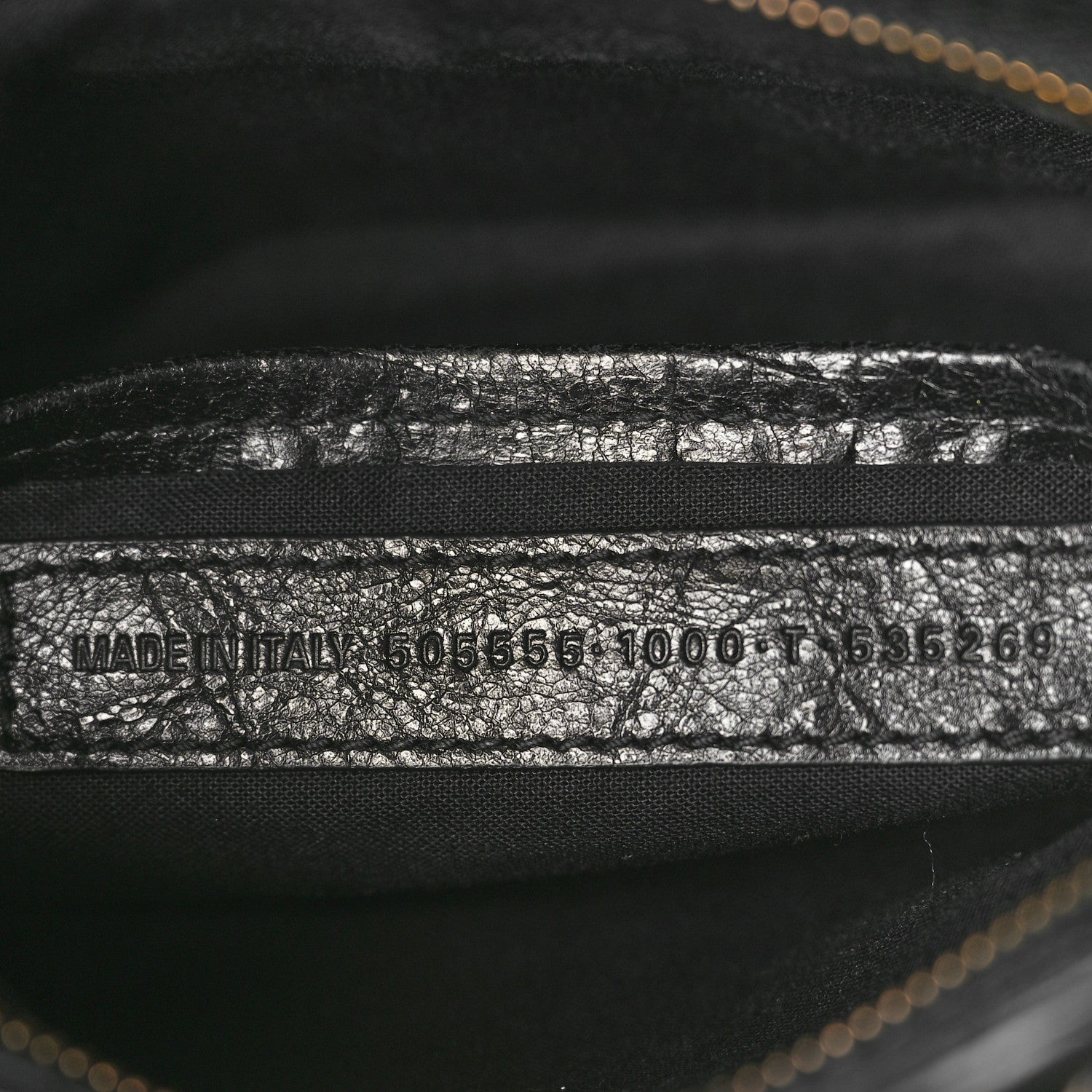 Balenciaga Agneau Classic Gold Hardware Nano City Black 8 of 12