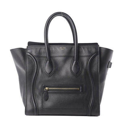 Celine Smooth Calfskin Mini Luggage Black 1 of 8