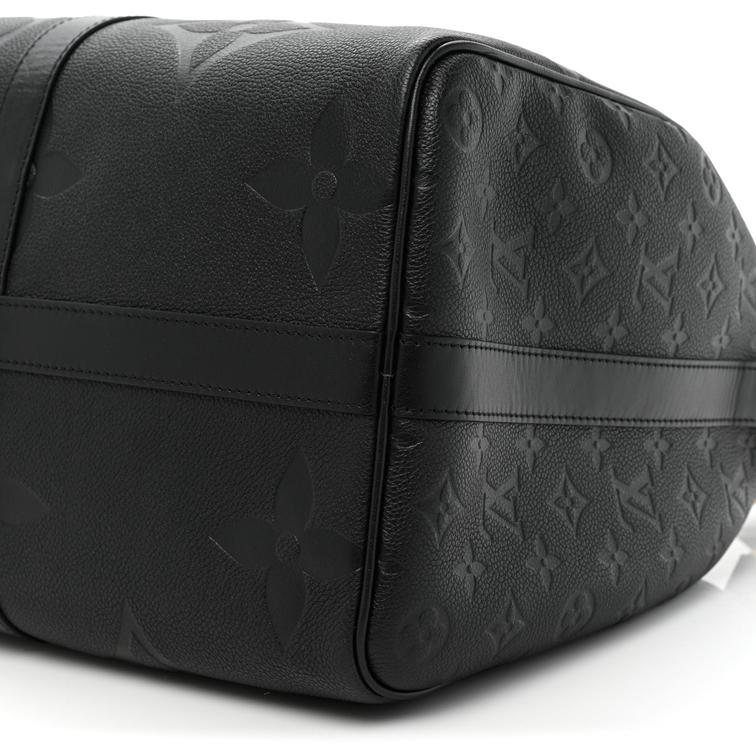 Louis Vuitton Empreinte Monogram Giant Keepall Bandouliere 45 Black 8 of 9