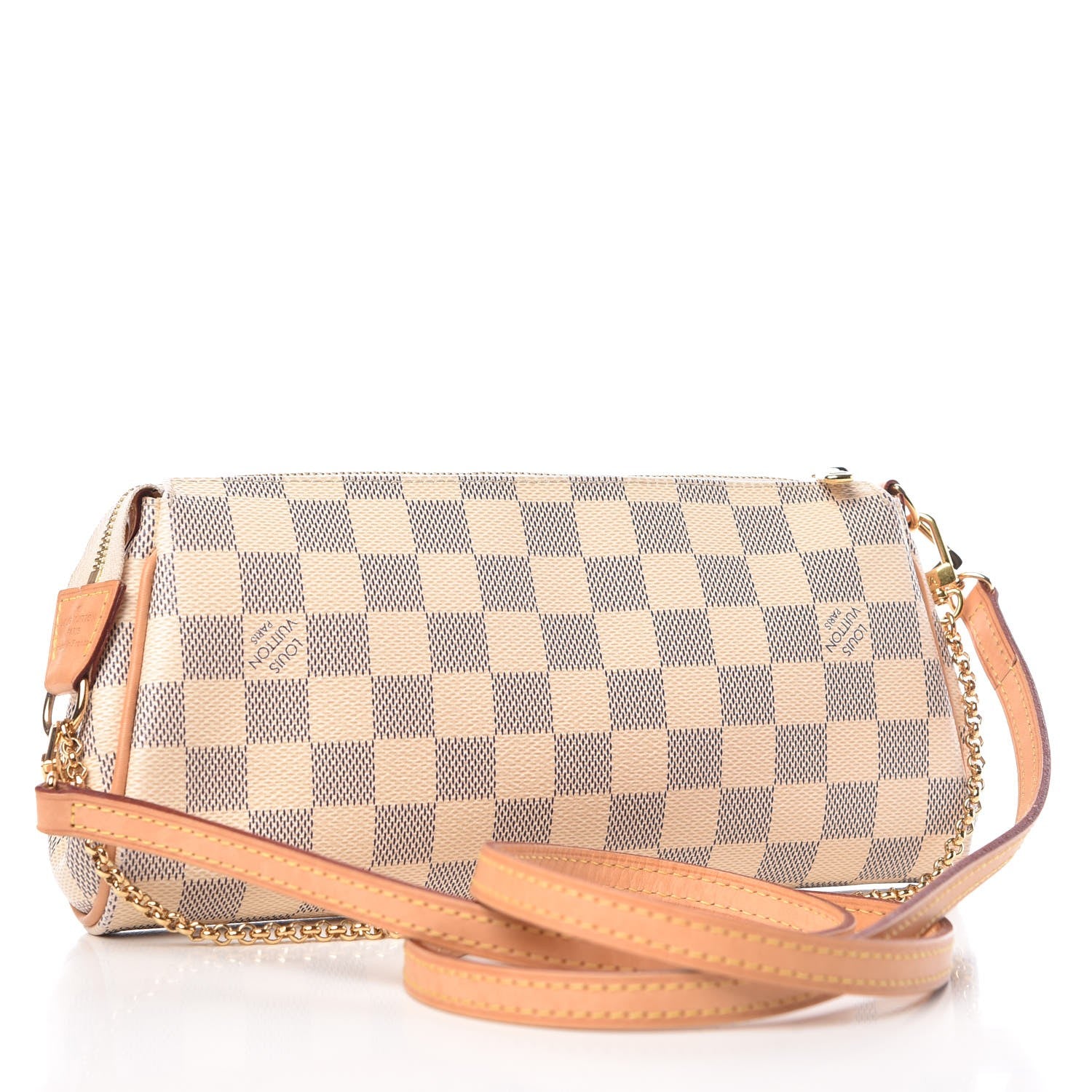 Louis Vuitton Damier Azur Eva Clutch 3 of 11