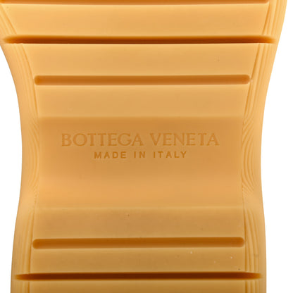 Bottega Veneta Calfskin The Swell Lace Up Boots 37 Black Natural Rubber 6 of 12