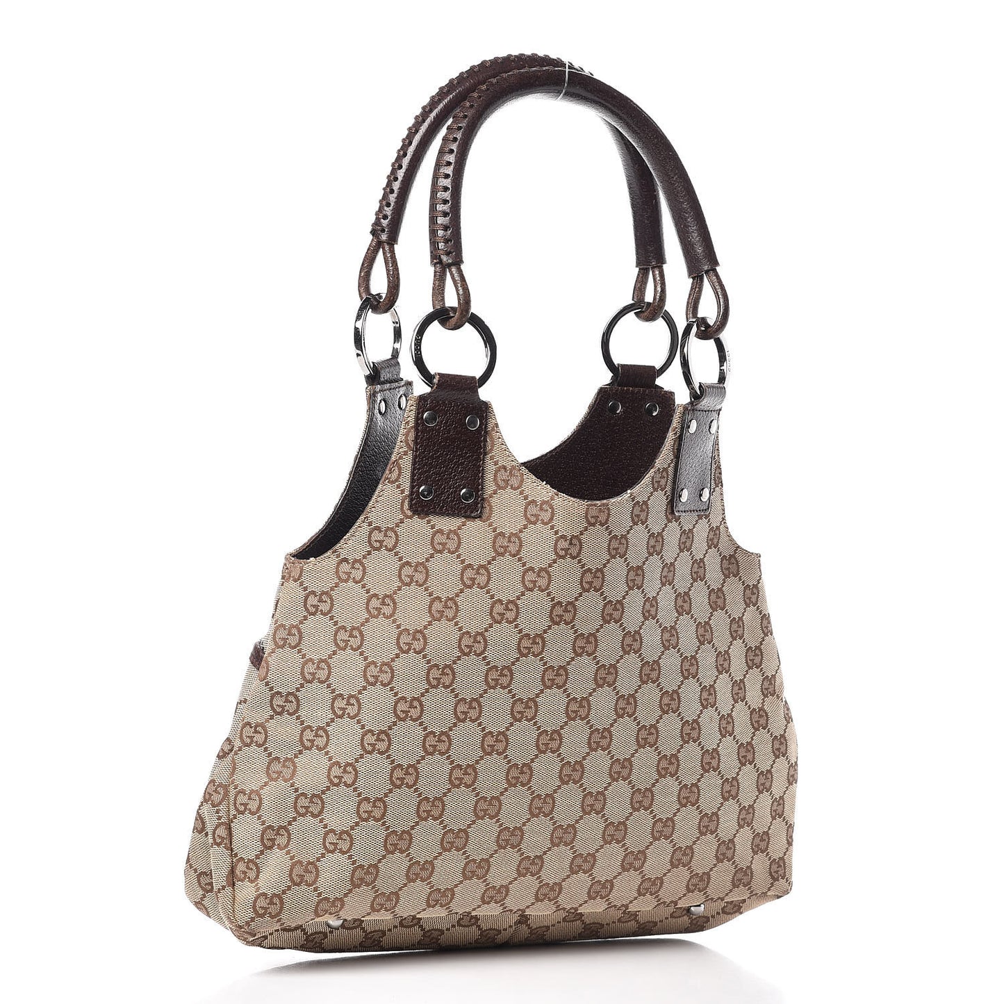 Monogram Shoulder Bag Brown