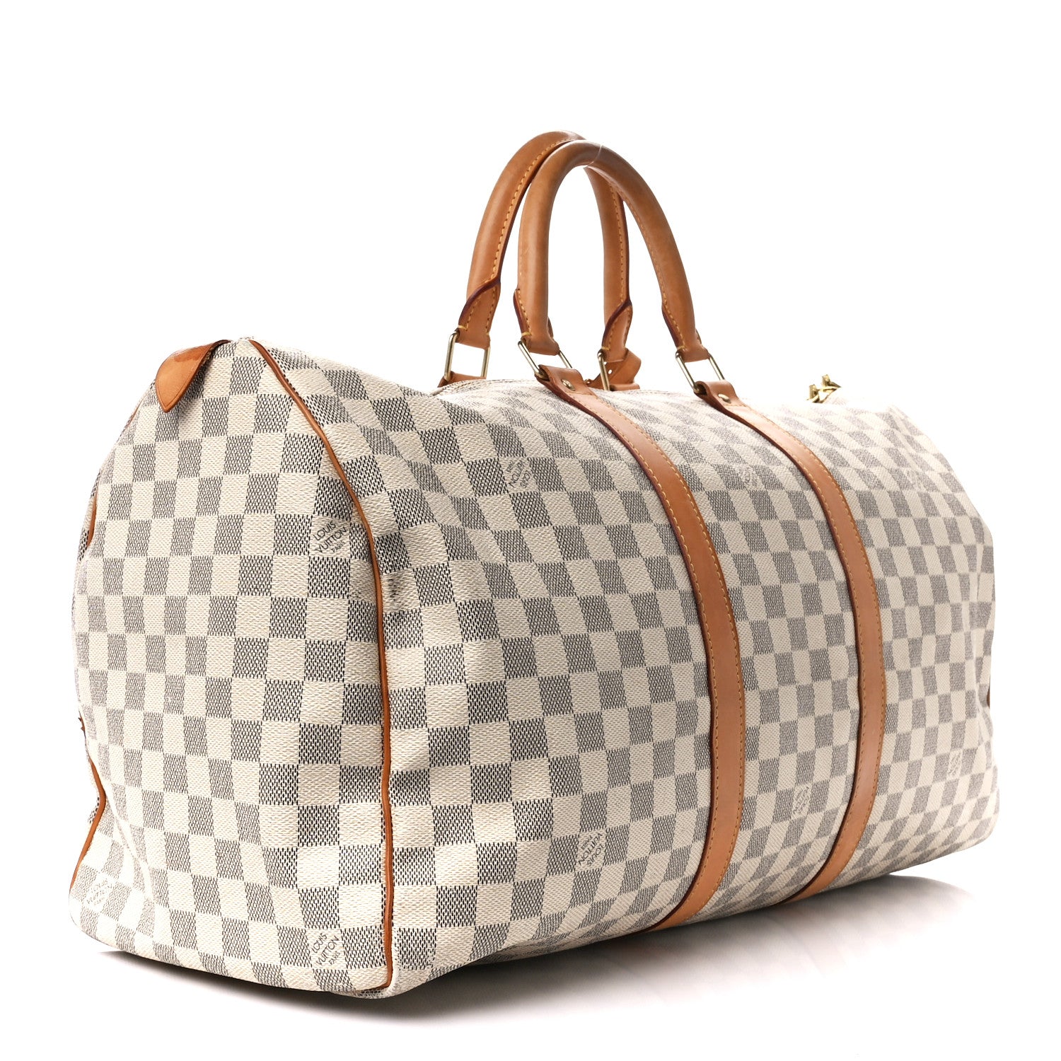 Louis Vuitton Damier Azur Keepall 50 2 of 15