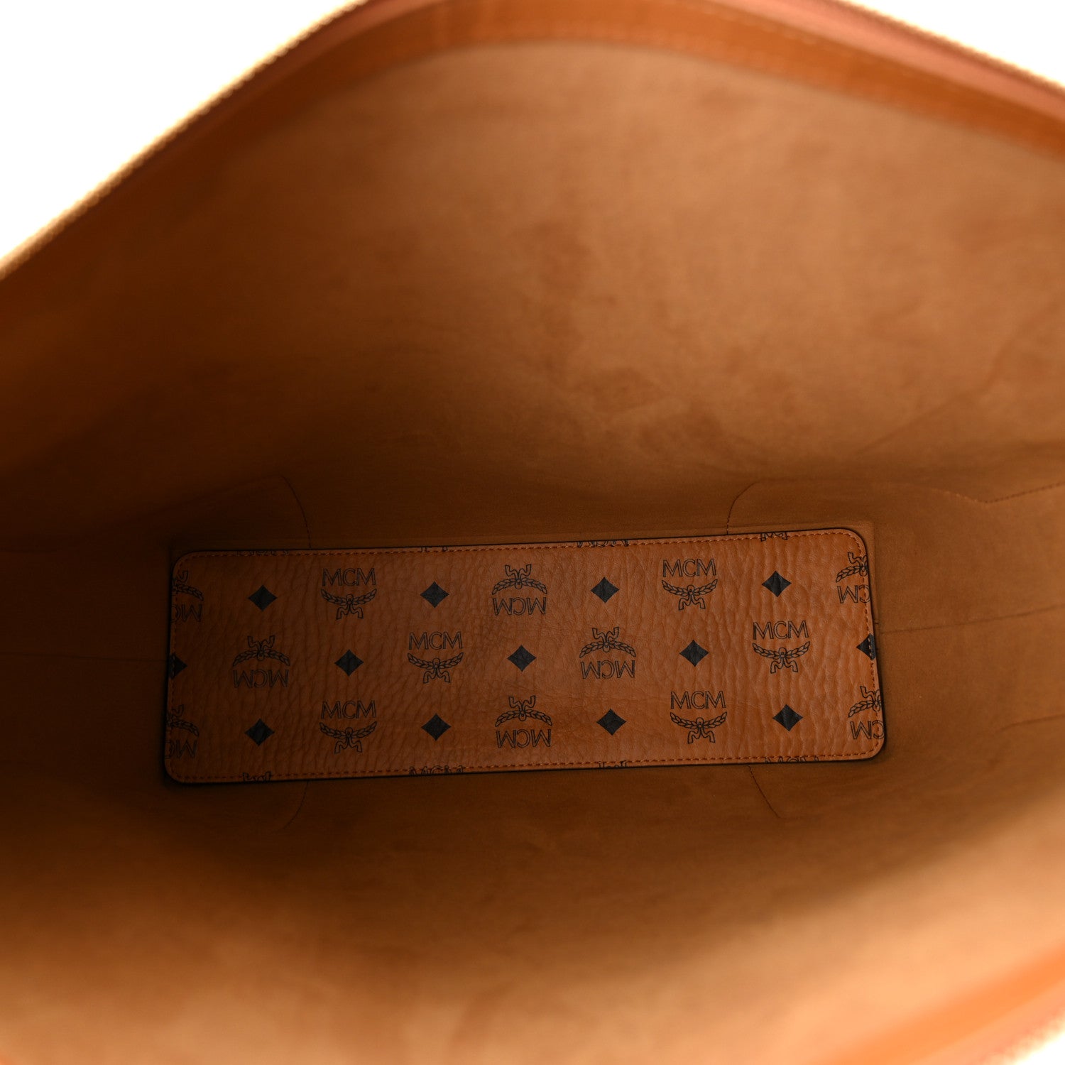 MCM Visetos Medium Klara Hobo Cognac 4 of 8